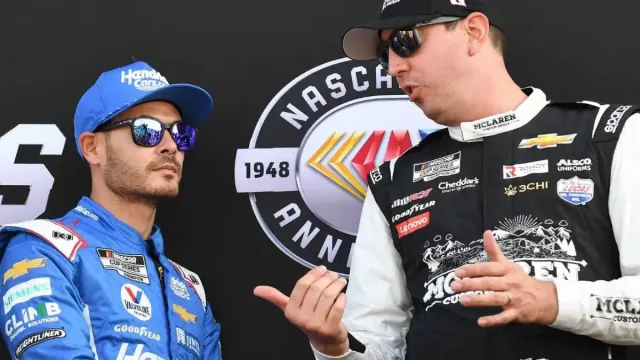 Kyle Busch's Next Big Step Is Pushed by Kyle Larson