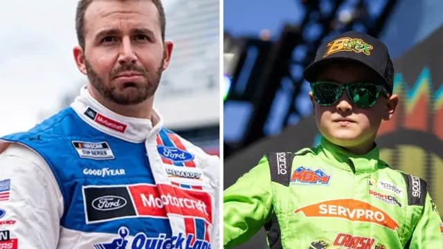 Matt DiBenedetto Congratulates Brexton Busch