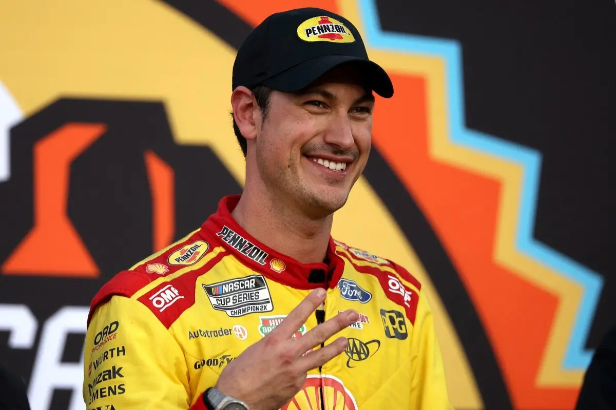 NASCAR's Post Celebrating Joey Logano's Title