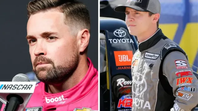 Ricky Stenhouse's Furious Wreck With Logan Seavey