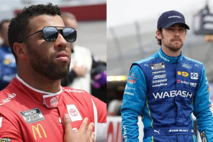 Bubba Wallace and Ryan Blaney's Road Trip Video