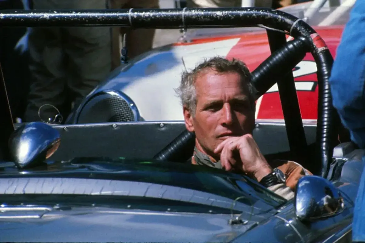 Tom Cruise and Paul Newman Racing