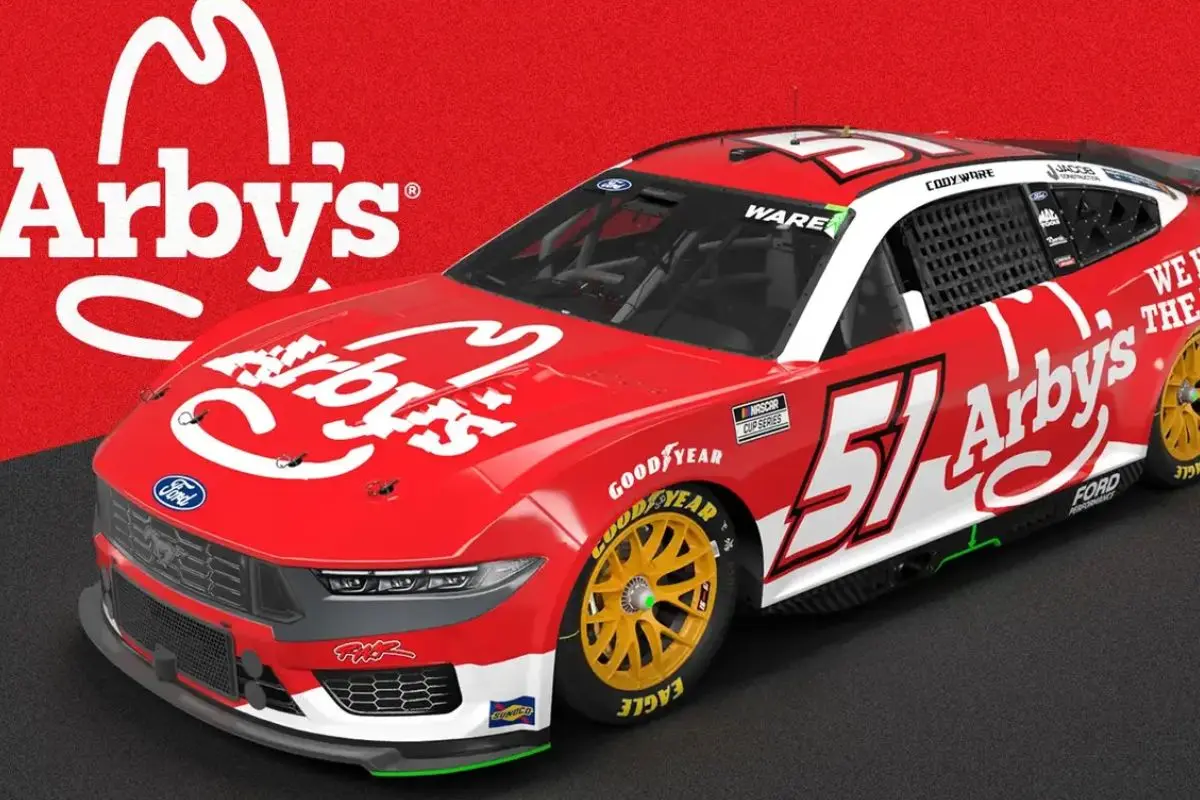 Arby’s Strikes Huge 2025 Deal With Rick Ware Racing