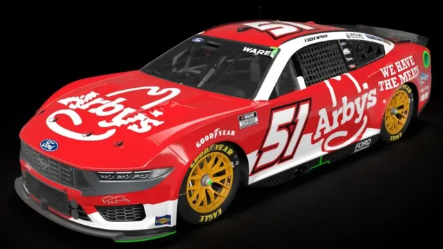 Arby's Strikes Huge 2025 Deal With Rick Ware Racing