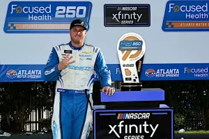 Austin Hill Seizes Atlanta Xfinity Race With Total Control Proving His Superspeedway Mastery