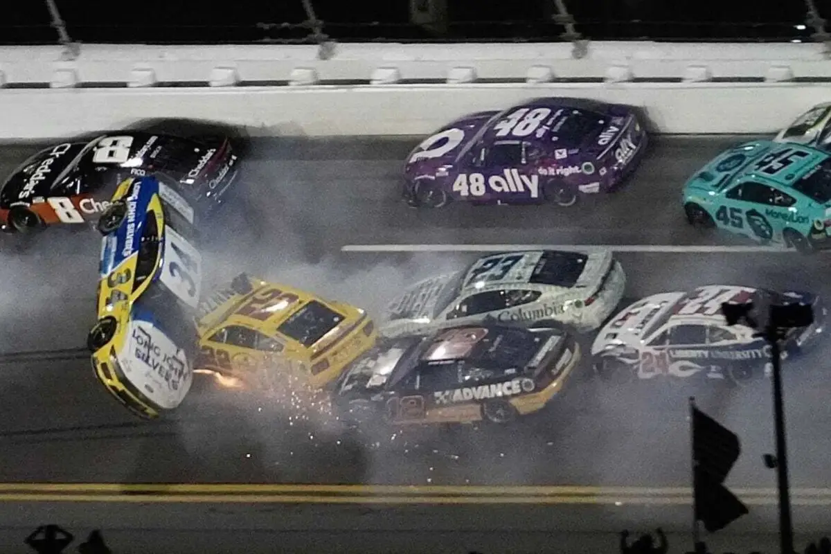 Daytona 500 Crash Sends Multiple Drivers Spinning
