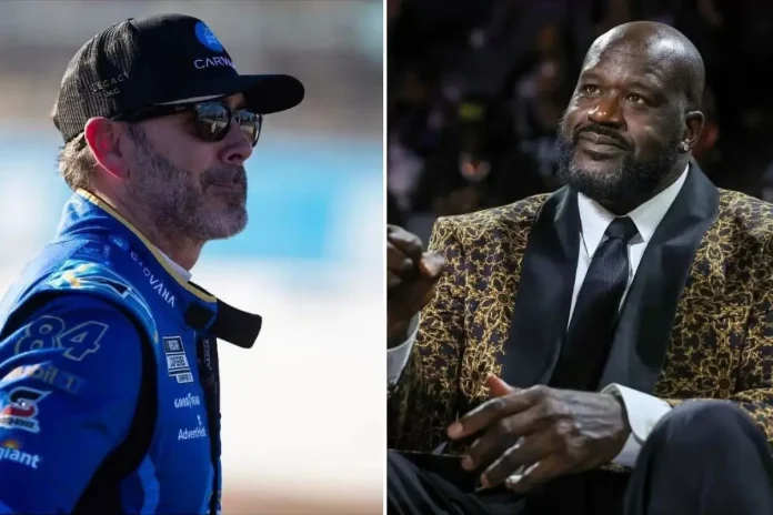 Jimmie Johnson and Shaquille O'Neal's Feud Sparks Rumors