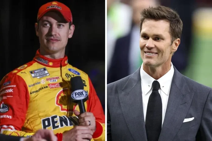 Joey Logano Meets Tom Brady at Super Bowl LIX
