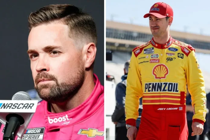 Joey Logano Criticizes Ricky Stenhouse Jr.