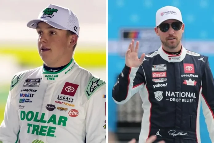 John Hunter Nemechek Takes Aim at Denny Hamlin