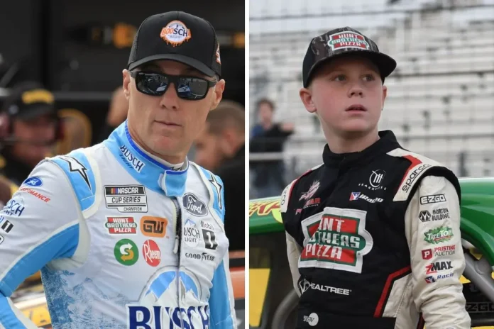 Kevin Harvick's Big Warning to Son Keelan Kevin Harvick's Big Warning to Son Keelan