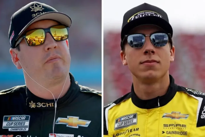 Kyle Busch Threatens to Wreck Carson Hocevar