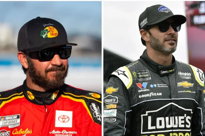 Martin Truex Jr. and Jimmie Johnson Thrill Fans