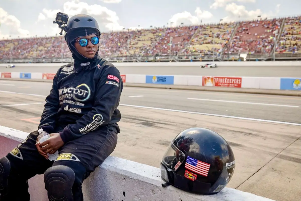 NASCAR’s First Black Female Pit Crew Member 