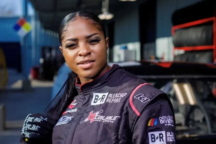 NASCAR's First Black Female Pit Crew Member