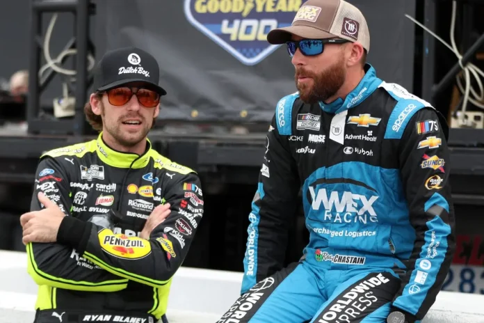 Ross Chastain Opens Up About Ryan Blaney's Sneaky Tactics