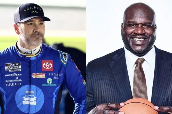Shaquille O'Neal Beats Jimmie Johnson