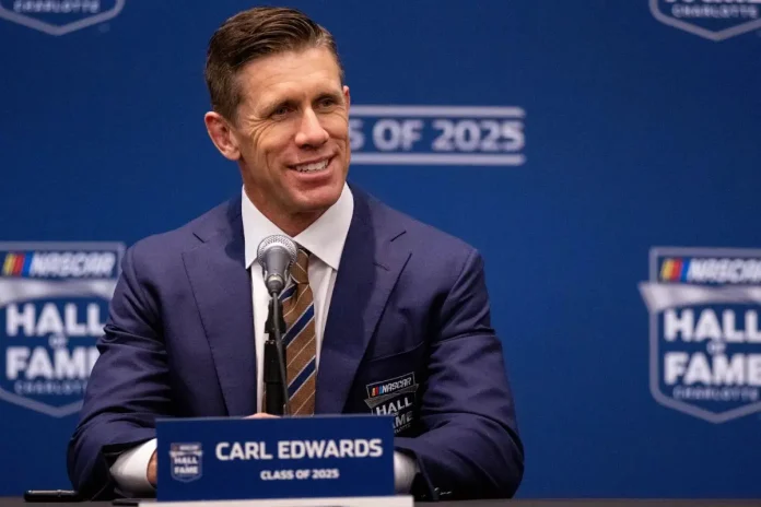 Carl Edwards Joins Prime Video's NASCAR Broadcast