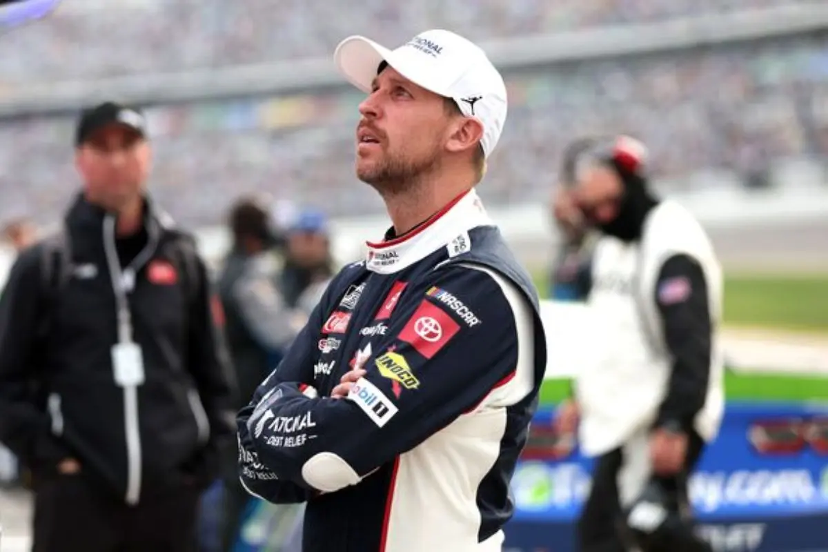 Denny Hamlin's Shocking Close Call with Flames