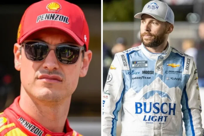 Joey Logano Loses It on Ross Chastain