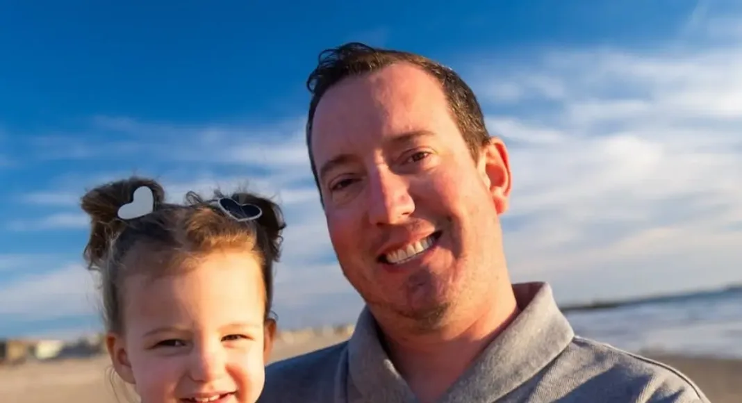 Kyle Busch's Priceless Moment With Daughter