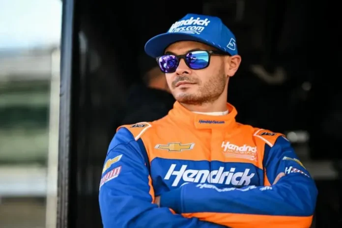 Kyle Larson Takes Aim at Broadcaster