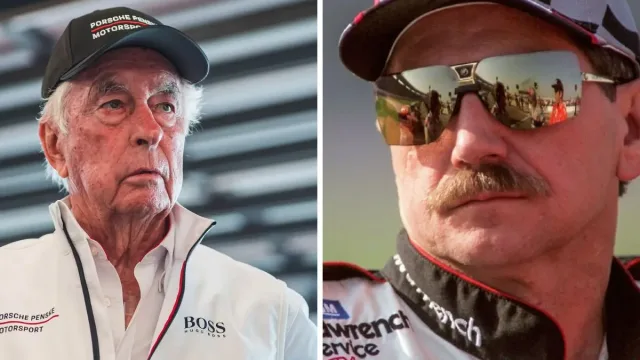 Roger Penske's Team Rolls Out a Dale Earnhardt Livery