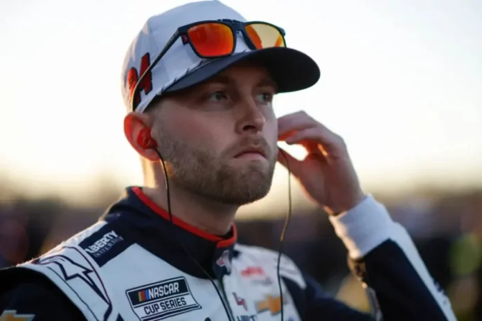 William Byron's Tire Test at Charlotte