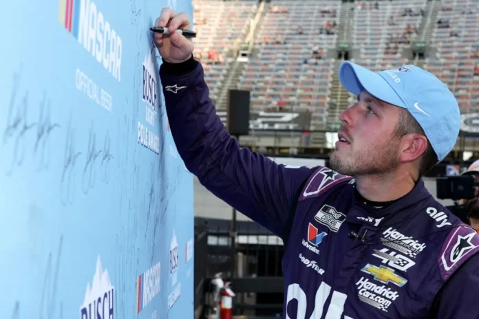Alex Bowman Earns Seventh Career Pole at Bristol