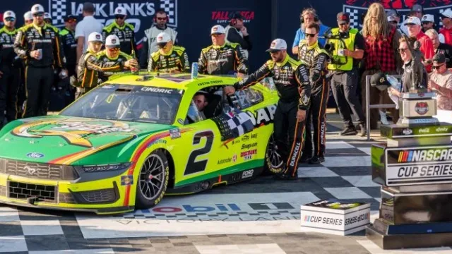 Austin Cindric's victorious NASCAR Cup showdown at Talladega