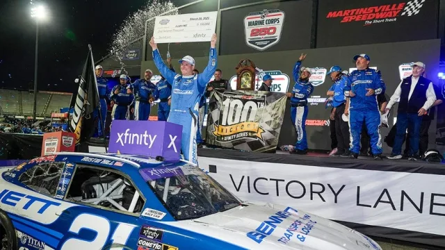 Austin Hill breaks NASCAR superspeedway record amidst caution controversy