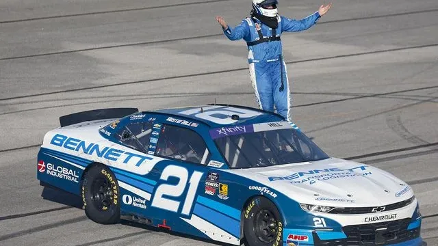 Austin Hill sets new superspeedway wins record at Talladega