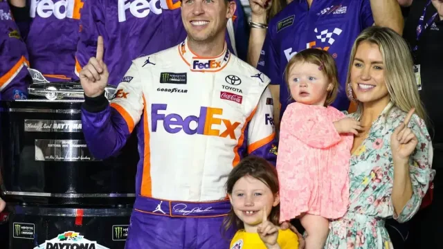 Denny Hamlin Family Time Balance