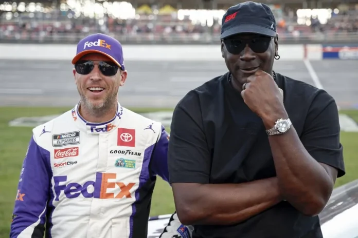 Denny Hamlin NASCAR Victory Denny Hamlin NASCAR Victory