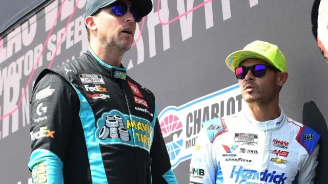 Denny Hamlin vs Kyle Larson Rivalry