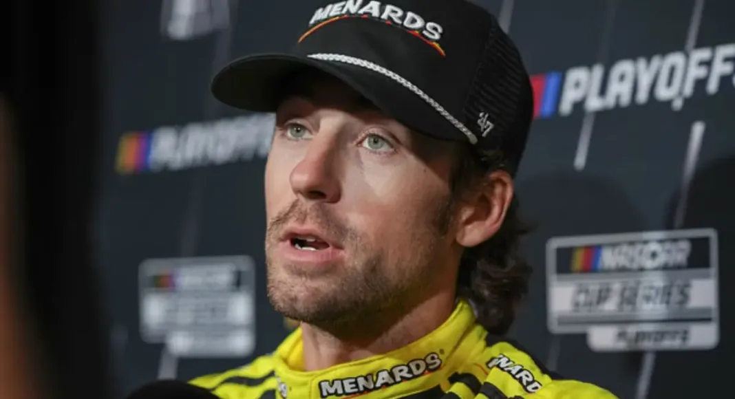 Frustration for Ryan Blaney at Talladega