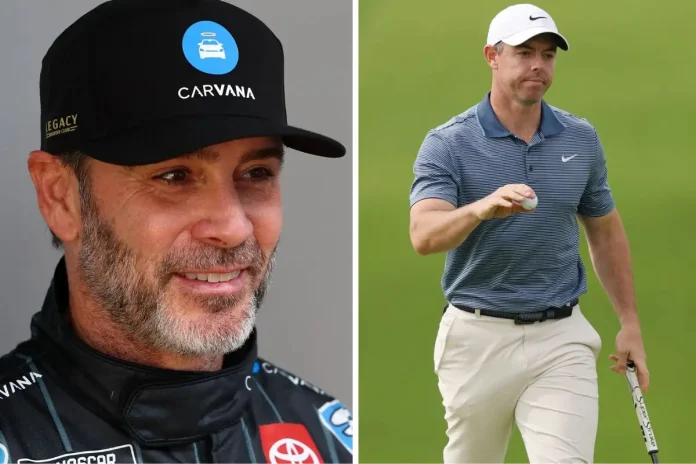 Jimmie Johnson and Rory McIlroy's Golf Moment Jimmie Johnson and Rory McIlroy's Golf Moment