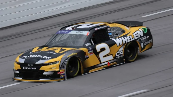 Josh Williams praises Jesse Love's Talladega pole position