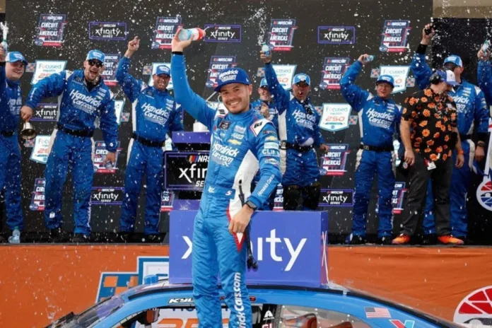 Kyle Larson Bristol Triumph