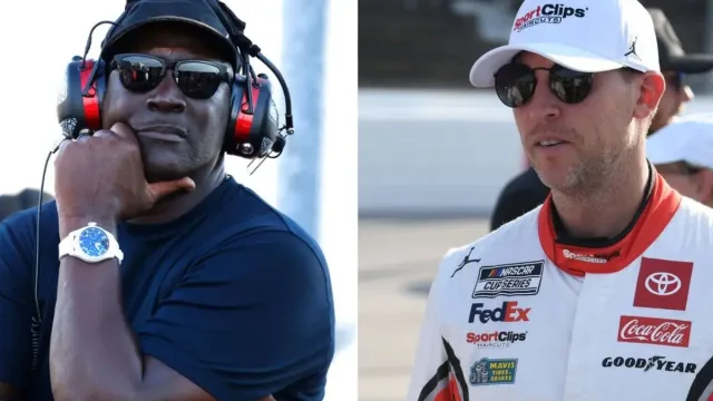 Michael Jordan and Denny Hamlin Rivalry