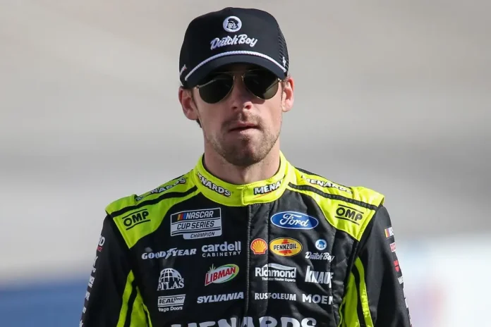 Ryan Blaney Darlington Race Drama