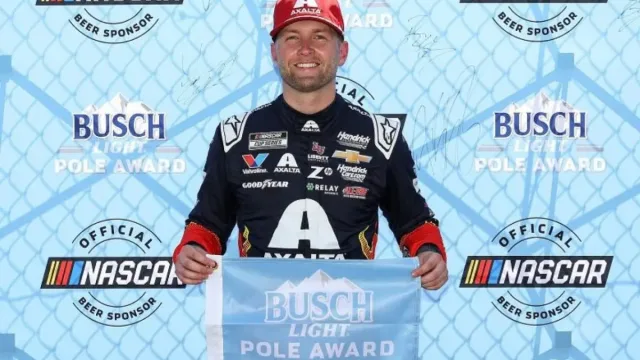 William Byron Darlington Pole Victory