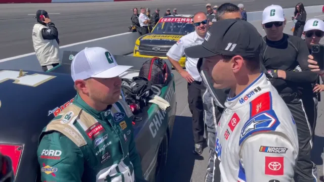 Corey Heim North Wilkesboro NASCAR confrontation with Layne Riggs