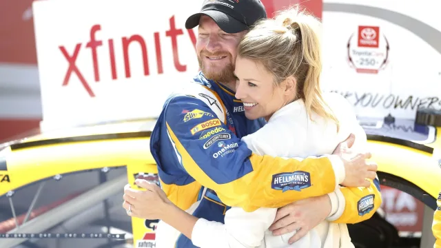 Dale Earnhardt Jr. reacts to Amy Earnhardt’s embarrassing confession