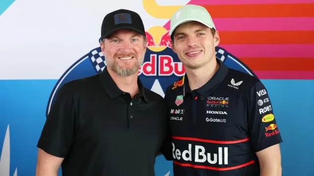 Dale Earnhardt Jr attends first Formula 1 race