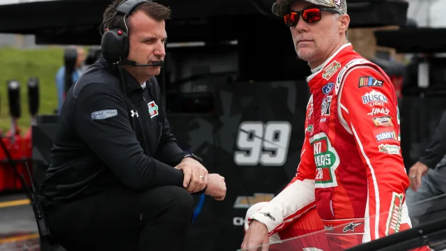 Denny Hamlin discusses Rodney Childers departure from Spire Motorsports