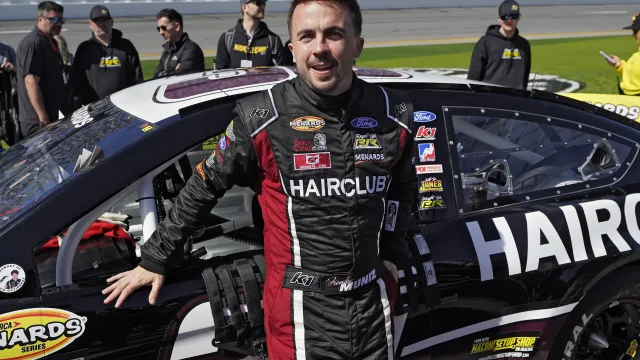 Frankie Muniz racing career and family support