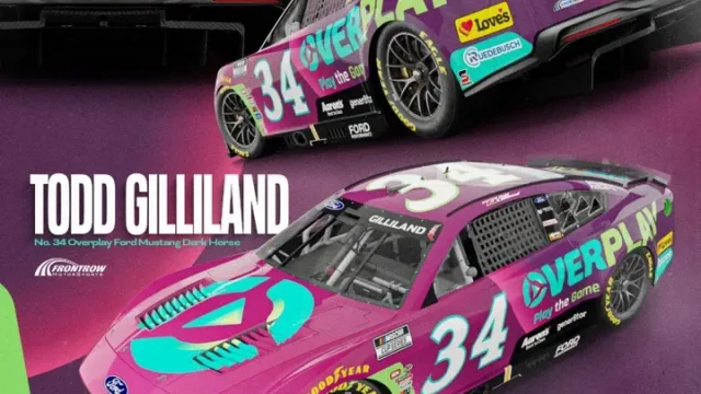 Front Row Motorsports and Overplay 2025 sponsorship partnership