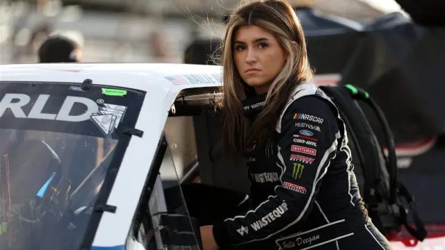 Hailie Deegan replacement Harrison Burton AM Racing performance