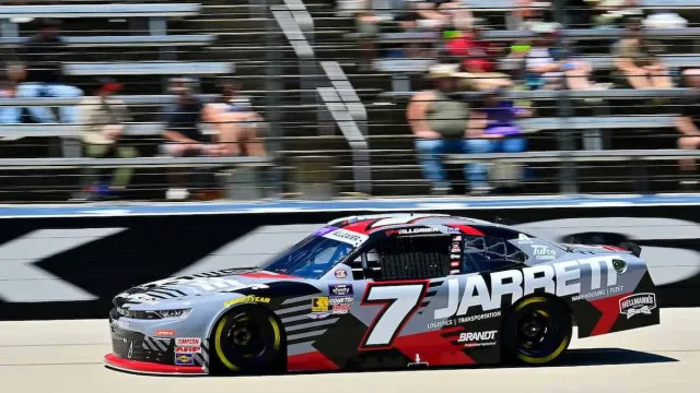 Justin Allgaier crash at Texas Xfinity Series